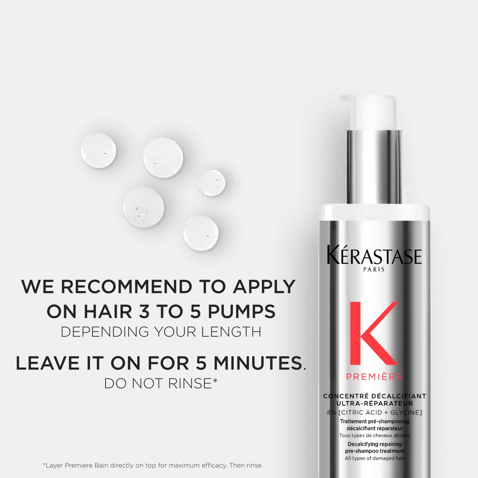 Kerastase Concentré Décalcifiant Ultra-Réparateur 250ml - www.Hudonline.no 