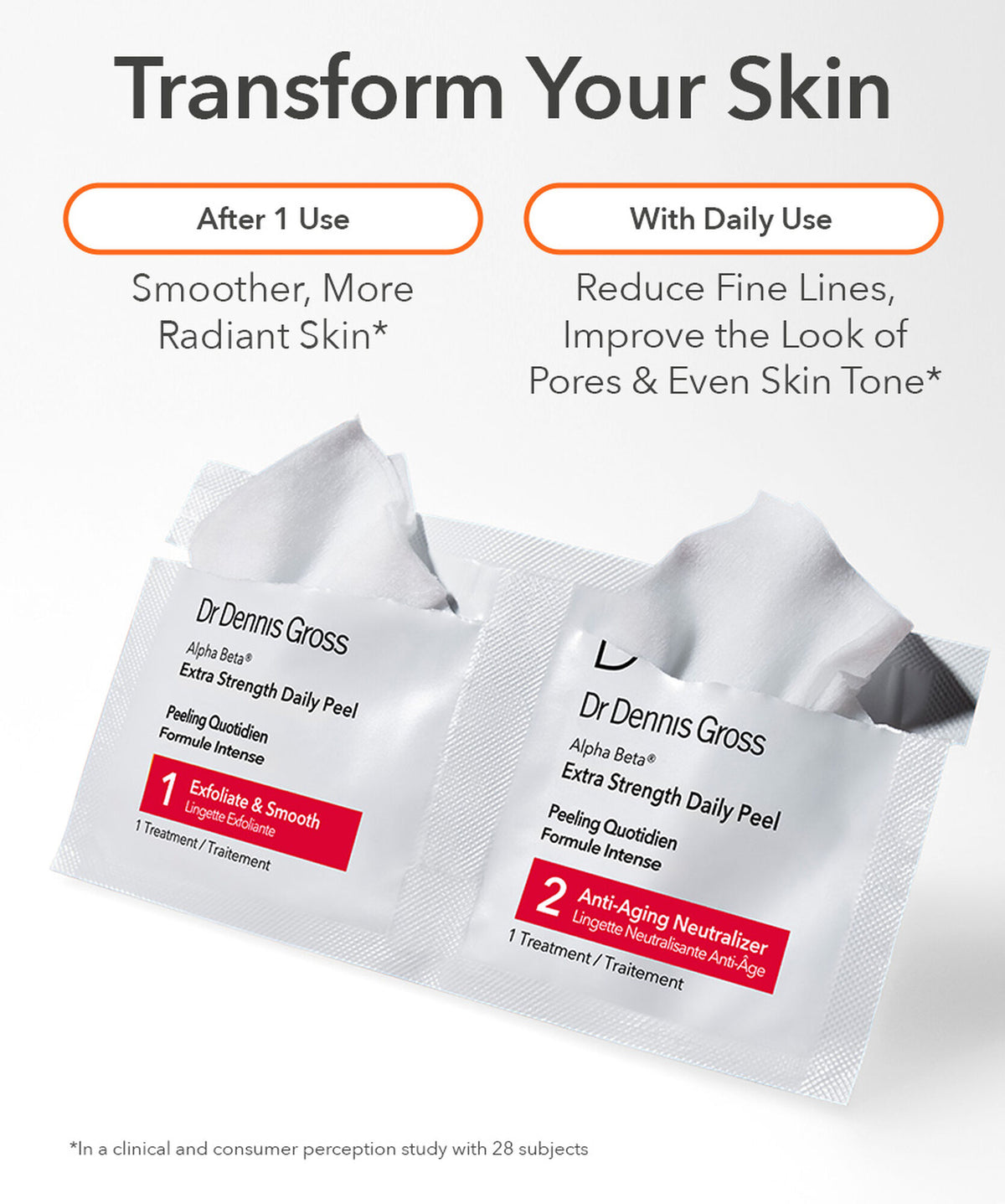 Dr Dennis Gross Face Peel Extra Strength - www.Hudonline.no