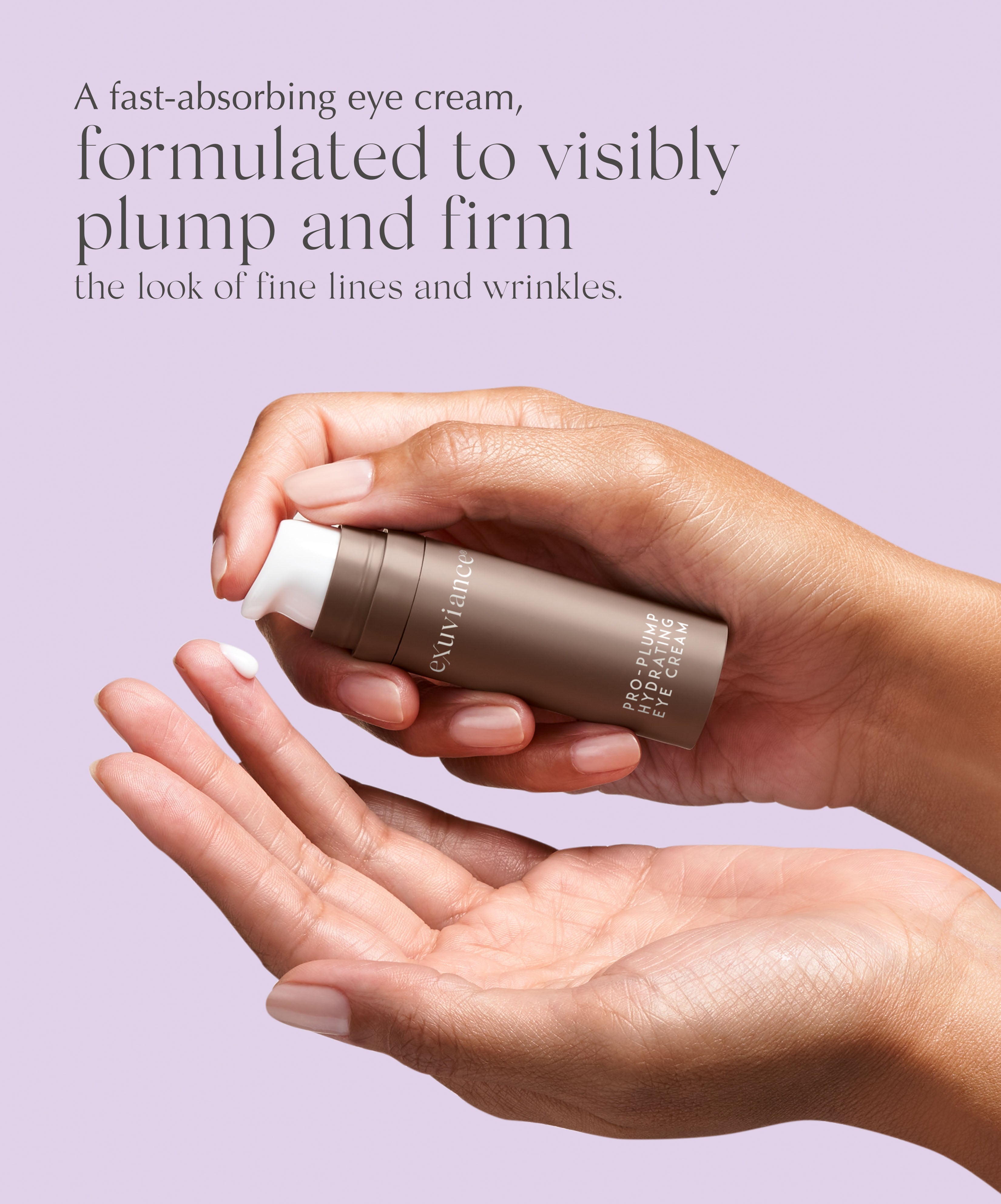 Exuviance Pro-Plump Hydrating Eye Cream – tekstur