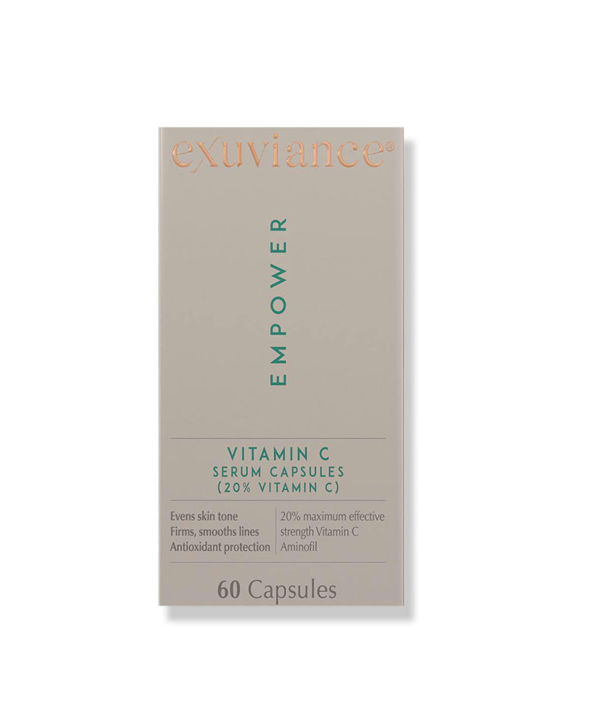 Exuviance Vitamin C Serum Capsules – åpen krukke