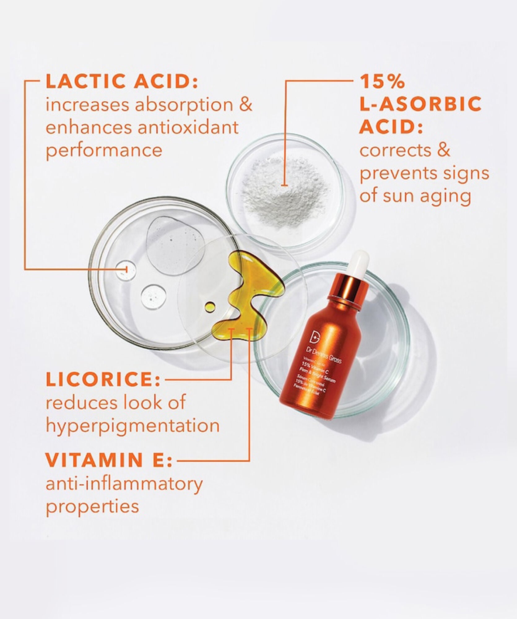 Dr Dennis Gross Vitamin C + Lactic Glow & Bright Sett - www.Hudonline.no