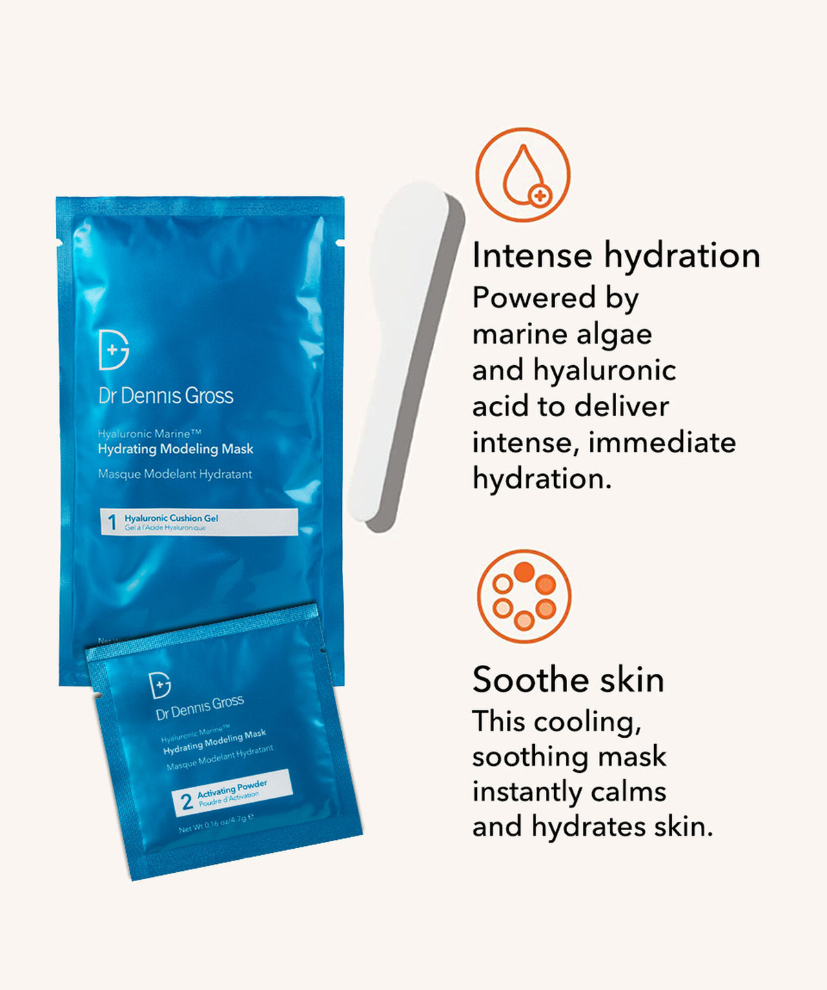 Dr Dennis Gross Marine Hydrating Modeling Mask - www.Hudonline.no
