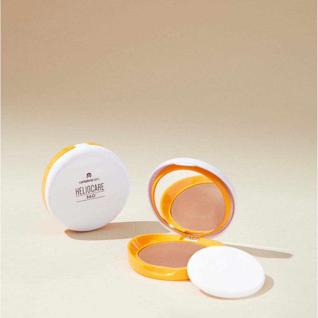 Heliocare Oil-Free Compact Bronze SPF 50+ - www.Hudonline.no 