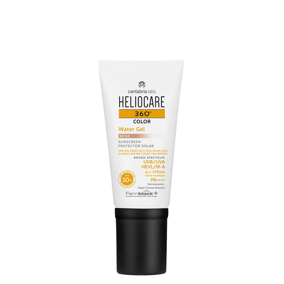 Heliocare Water Gel Color SPF50+ Beige - www.Hudonline.no 