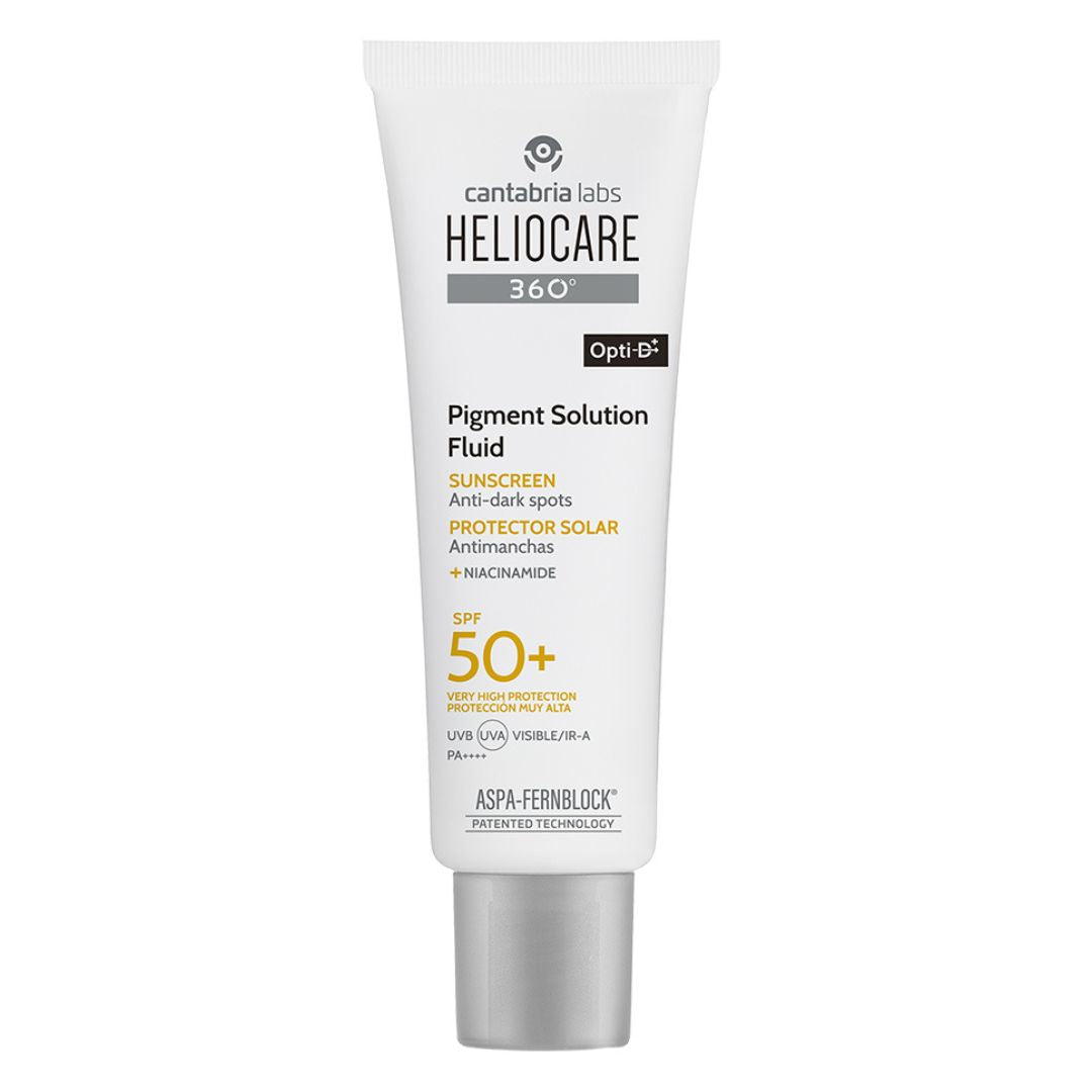 Heliocare Pigment Solution Fluid SPF 50 - www.Hudonline.no 