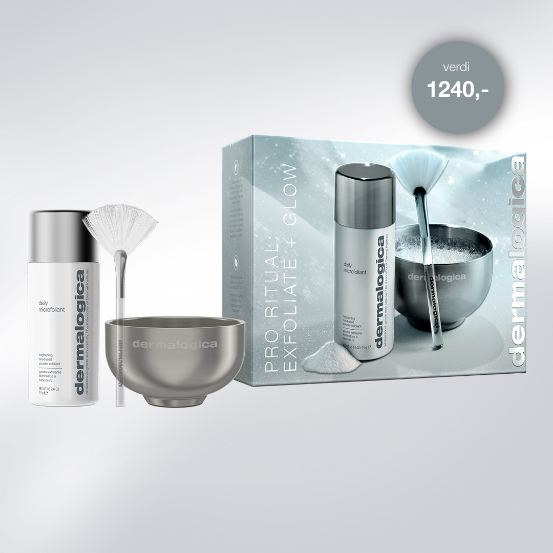 Dermalogica Pro Ritual: Exfoliate + Glow julekit