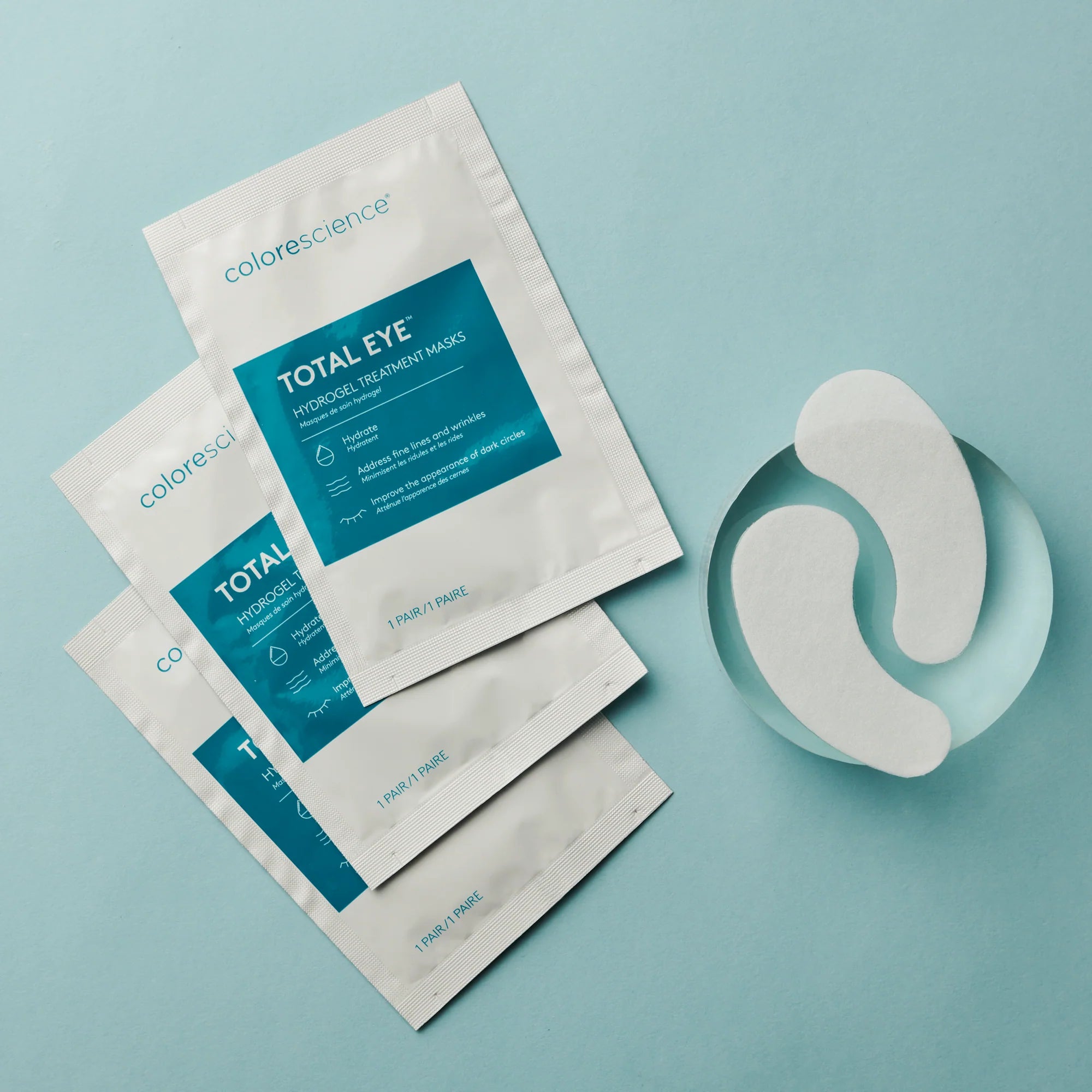 Colorescience Total Eye  Hydrogel Treatment Masks - www.Hudonline.no 