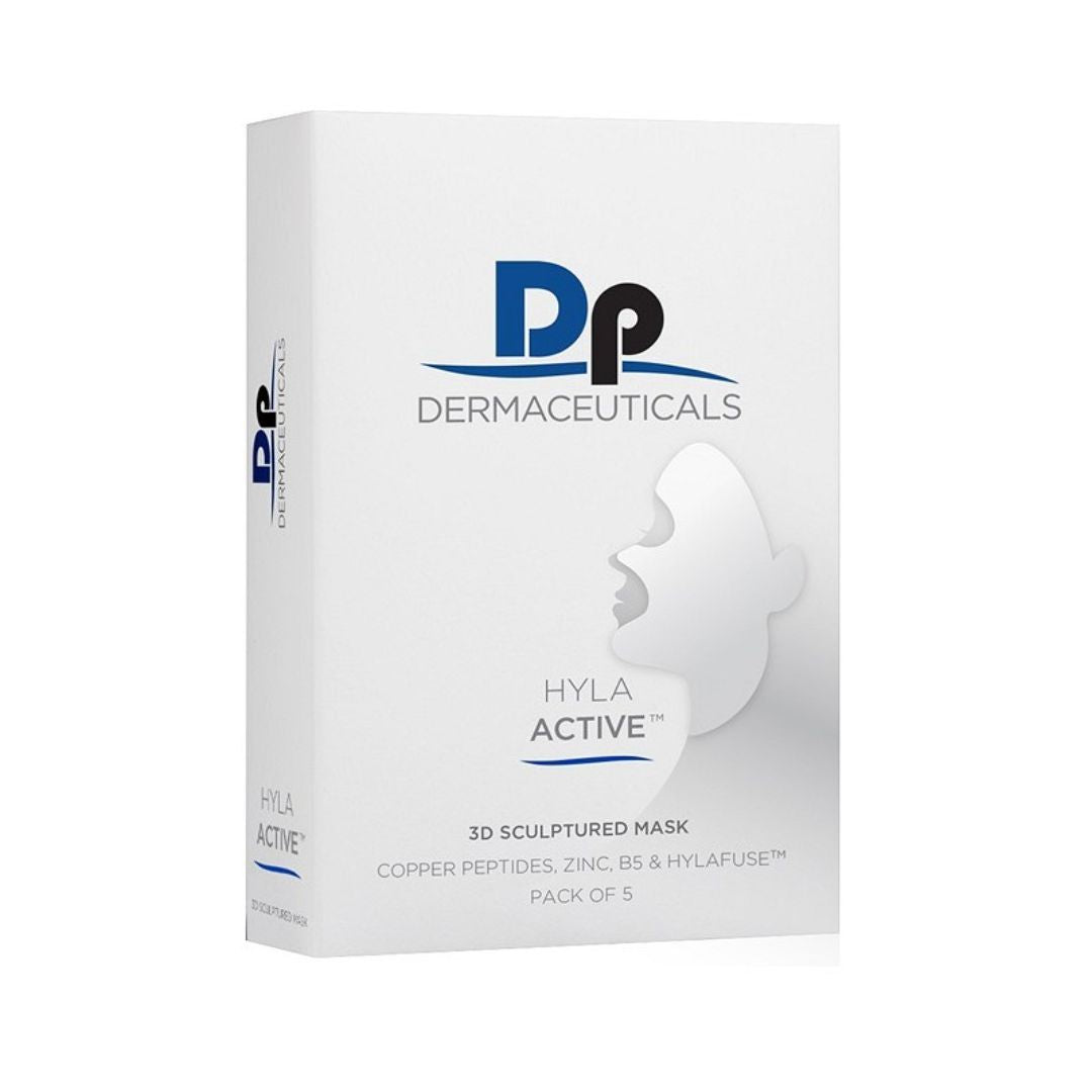Dermapen Hyla Active 3D Sculptured Mask (5 stk) - www.Hudonline.no 