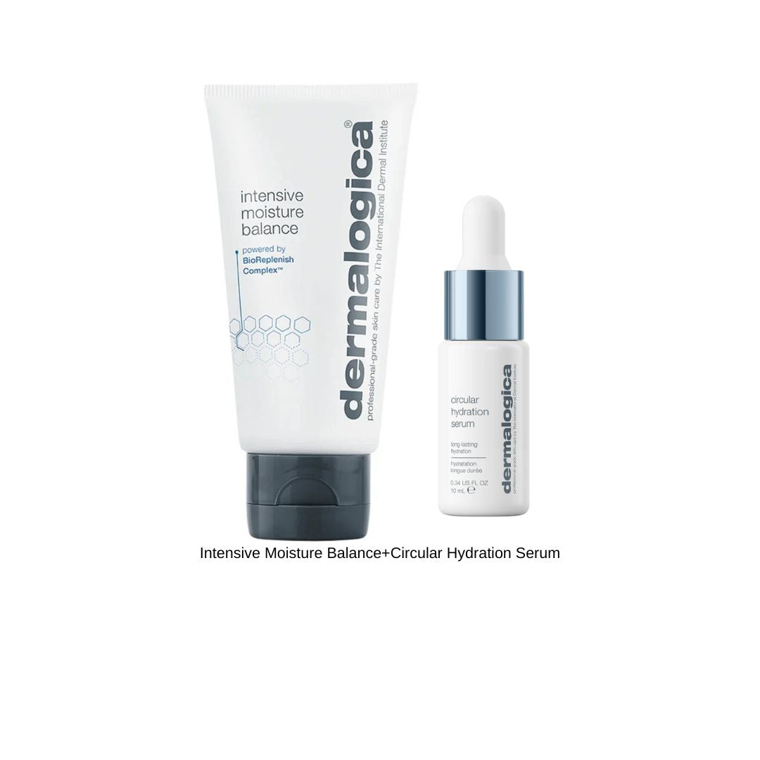 Dermalogica Kjøp 100ml Moist, få med 10ml Circular hydration serum - www.Hudonline.no 