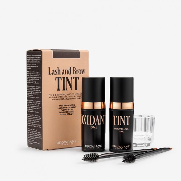 Browgame Cosmetics Lash & Brow Tint (to farger) - www.Hudonline.no 