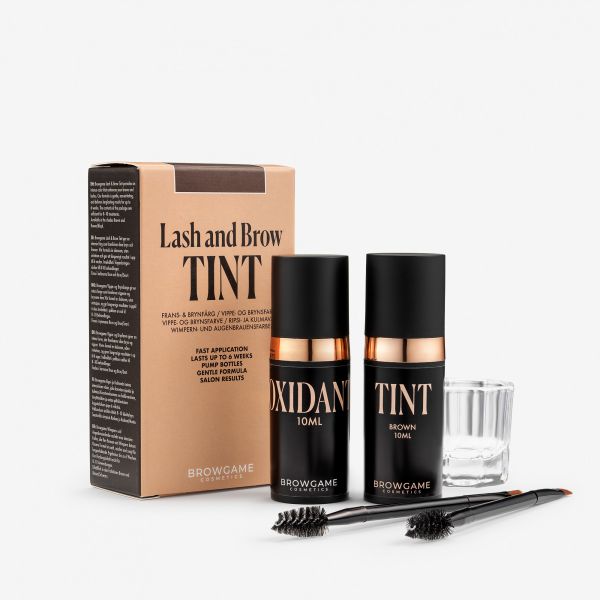 Browgame Cosmetics Lash & Brow Tint (to farger) - www.Hudonline.no 