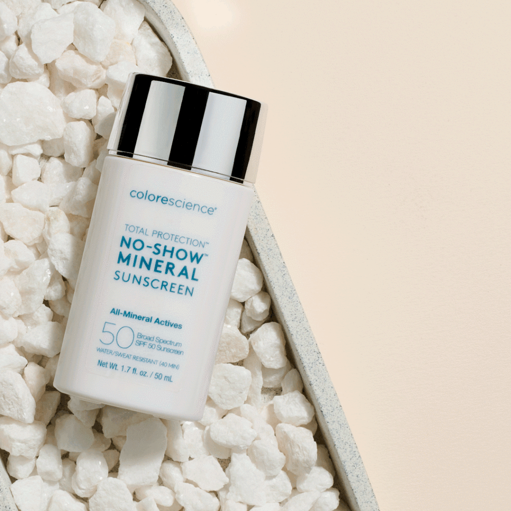 Colorescience No-Show Mineral Sunscreen SPF 50 - www.Hudonline.no 