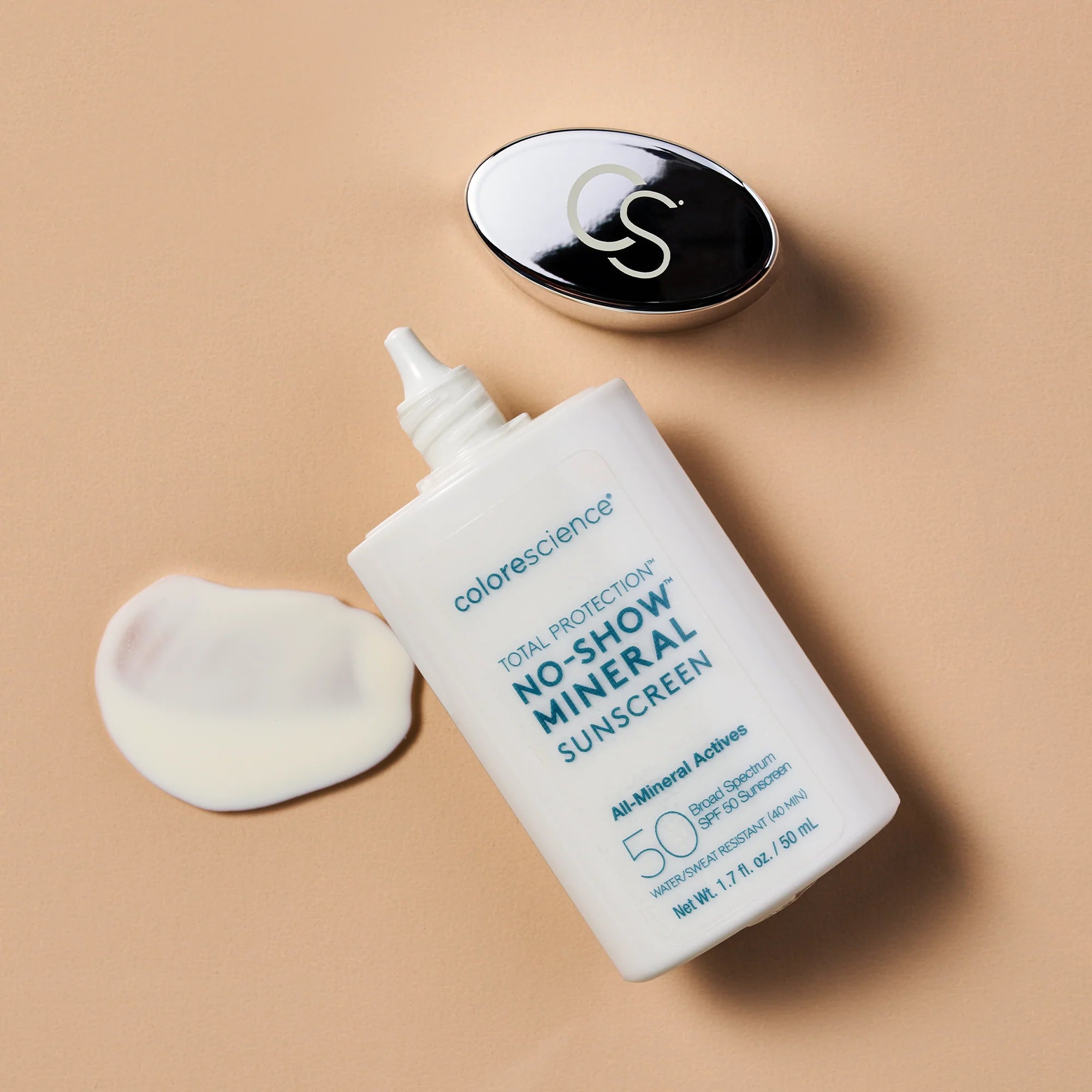 Colorescience No-Show Mineral Sunscreen SPF 50 - www.Hudonline.no 