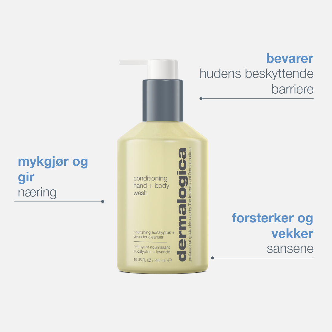 Conditioning Hand + Body Wash fordeler