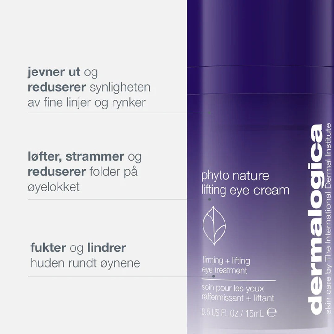 Dermalogica Phyto Nature Lifting Eye Cream 15ml - www.Hudonline.no 