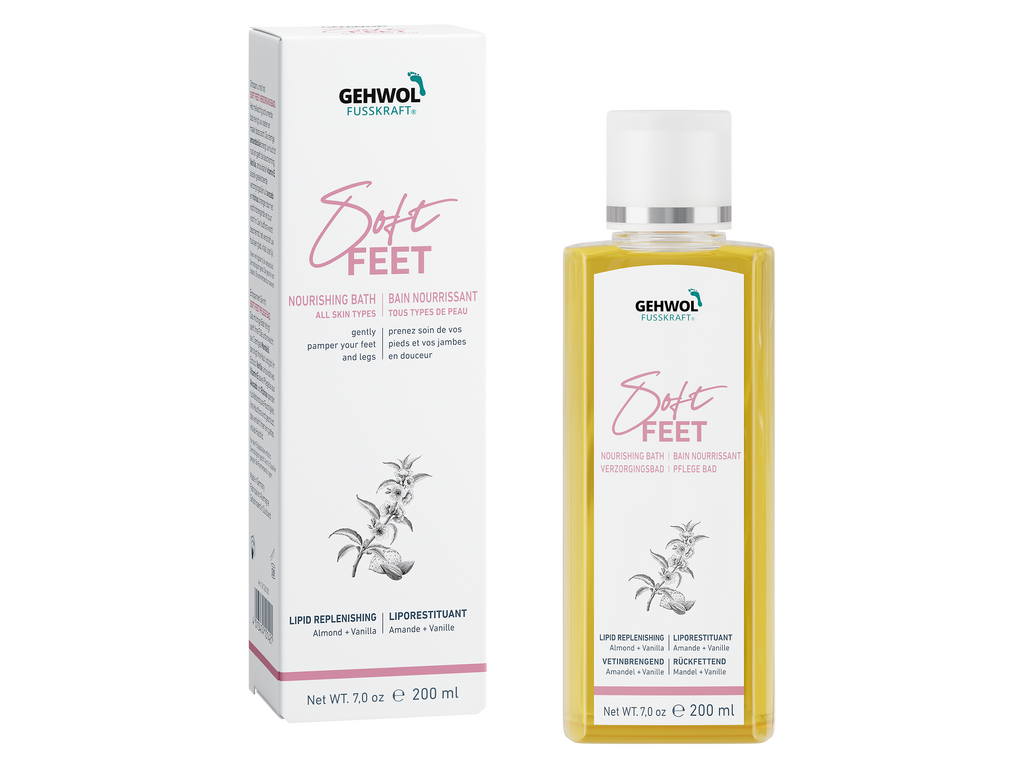 Gehwol Fusskraft Soft Feet Fotbad 200 ml med eske