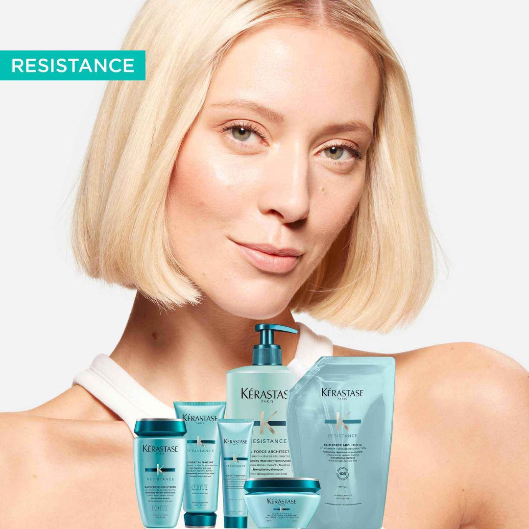 Kérastase RESISTANCE BAIN FORCE ARCHITECTE SHAMPOO REFILL 500ML - www.Hudonline.no 