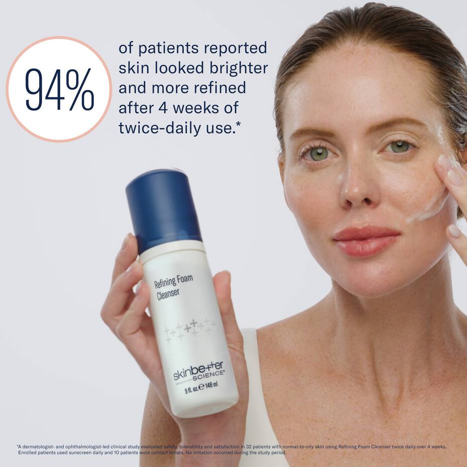 Skinbetter Science Refining Foam Cleanser 148 ml - www.Hudonline.no 