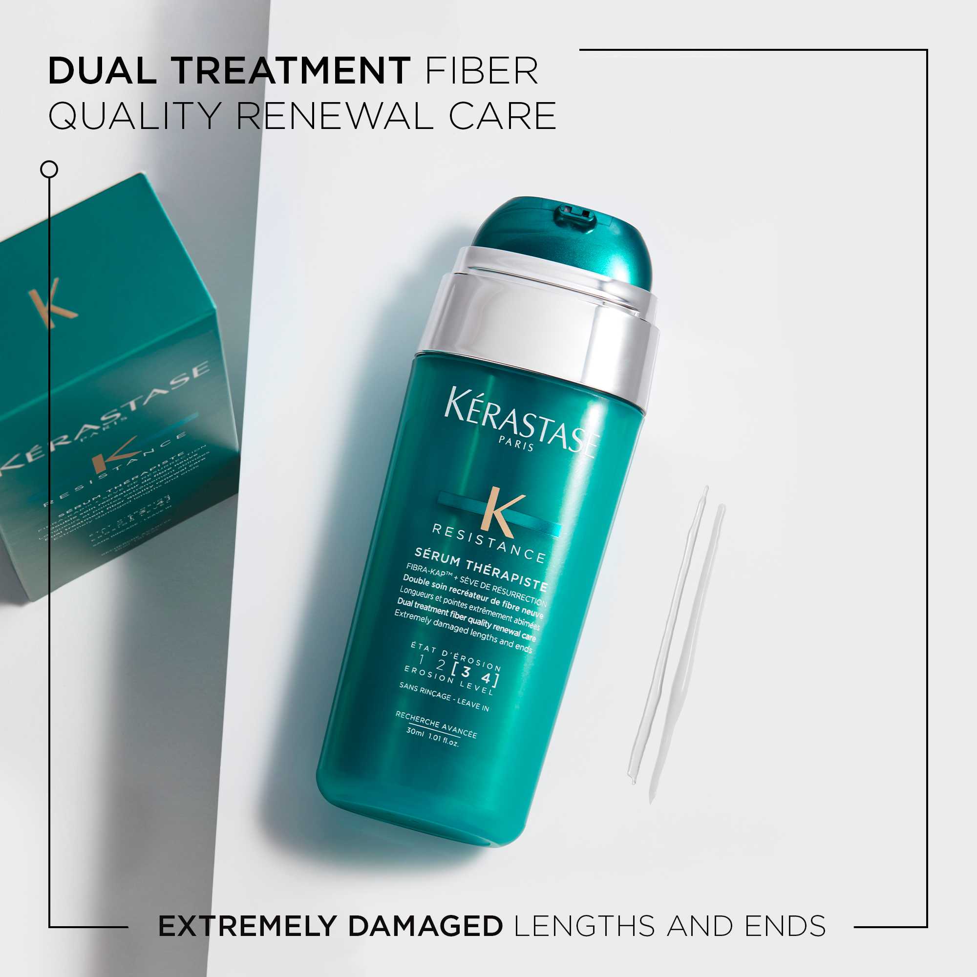 Kerastase Resistance Serum Thérapiste hair serum 30ML - www.Hudonline.no 