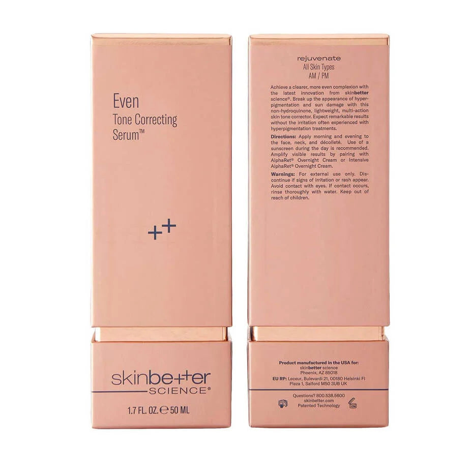 Skinbetter Science Even Tone Correcting Serum - www.Hudonline.no 