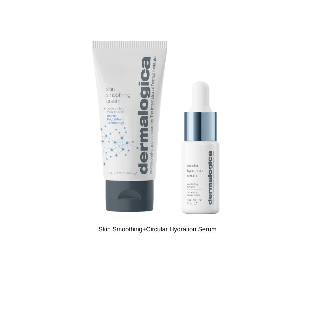 Dermalogica Kjøp 100ml Moist, få med 10ml Circular hydration serum - www.Hudonline.no 
