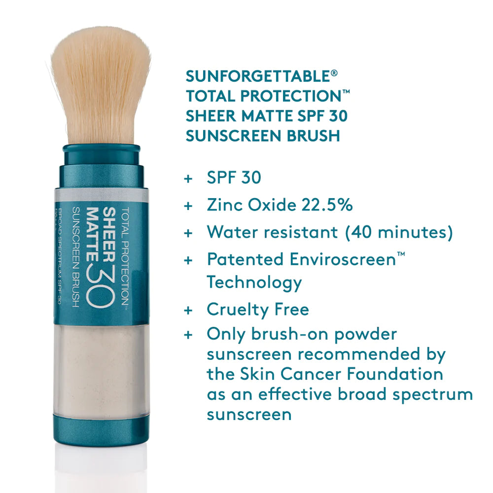Sunforgettable Total Protection Sheer Matte Spf 30 Sunscreen Brush - www.Hudonline.no 