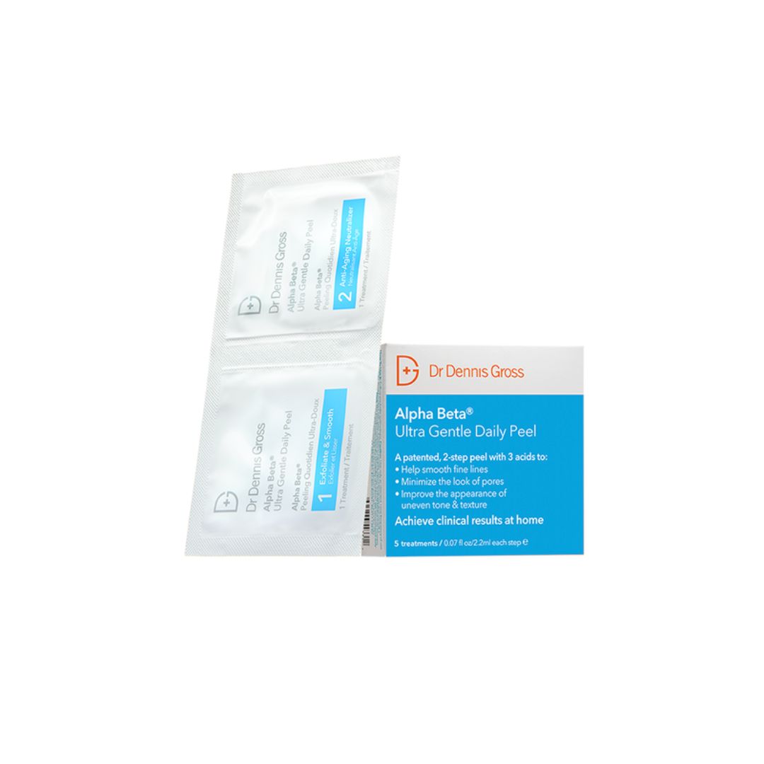 Dr Dennis Gross Face Peel Ultra Gentle 5 pk - www.Hudonline.no 