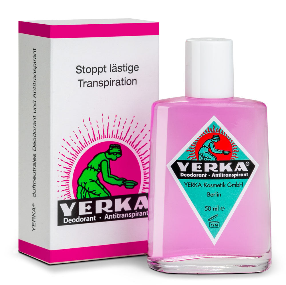 Yerka Deodorant Antiperspirant 50ml - www.Hudonline.no 