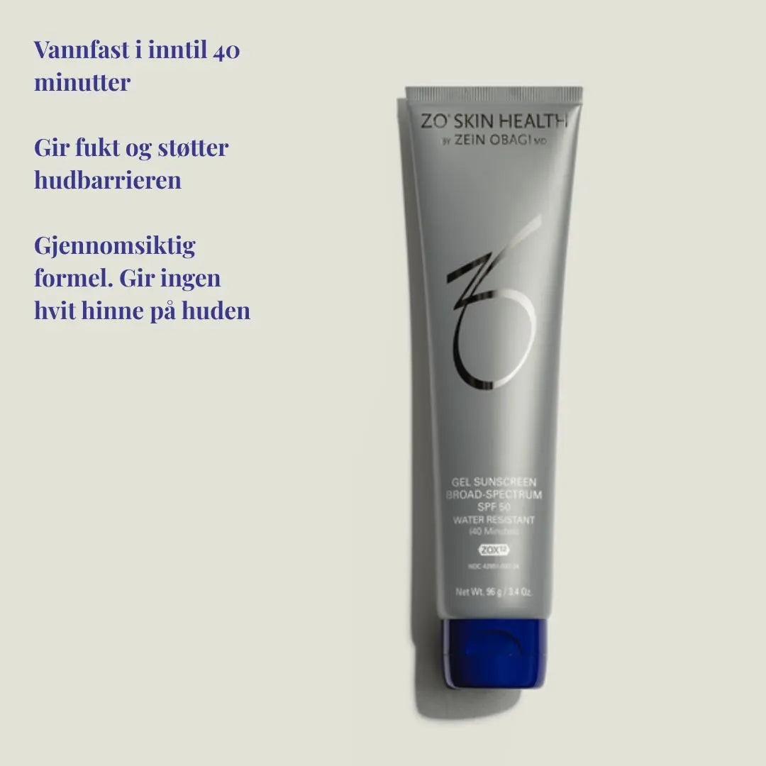 ZO Skin Health Gel Sunscreen SPF 30 — Transparent gel-solkrem 96 g - www.Hudonline.no 