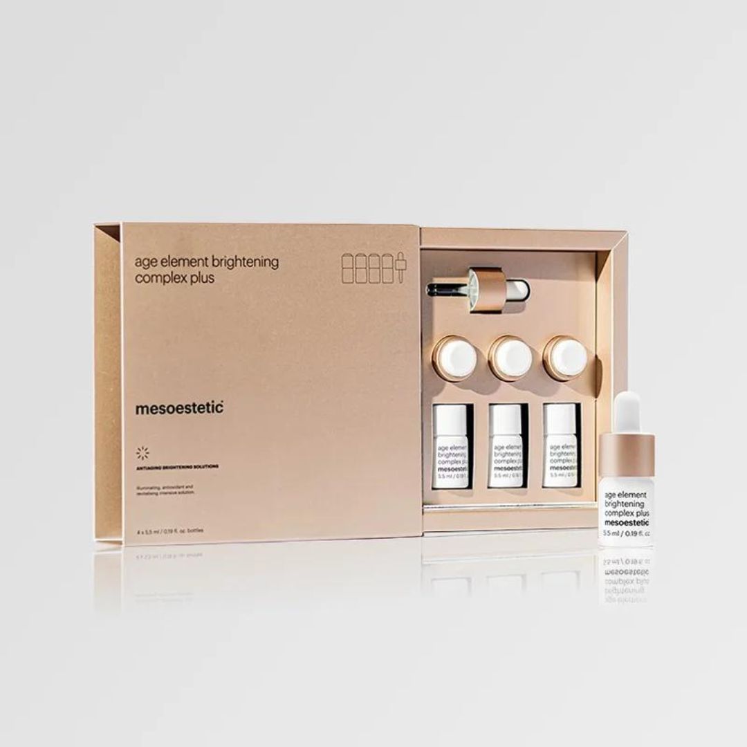Mesoestetic age element brightening complex+ 5,5 ml x 4 - www.Hudonline.no 