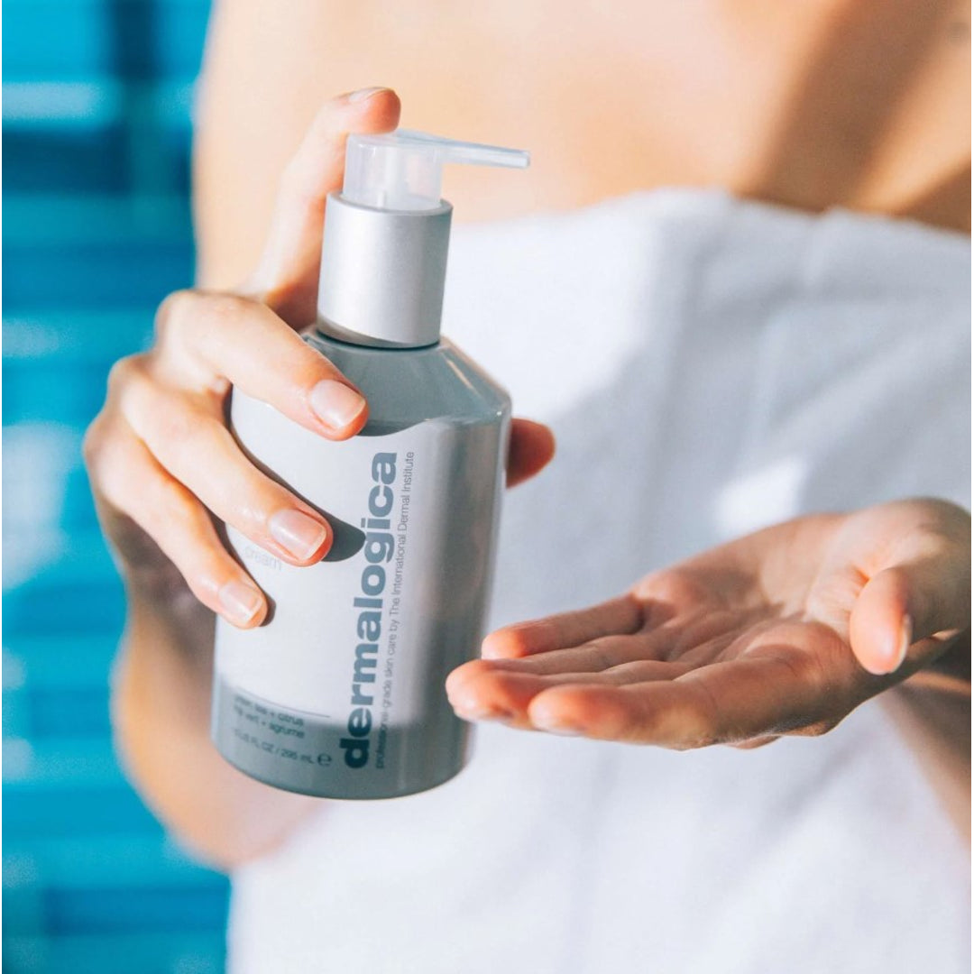 Body Hydrating Cream i bruk