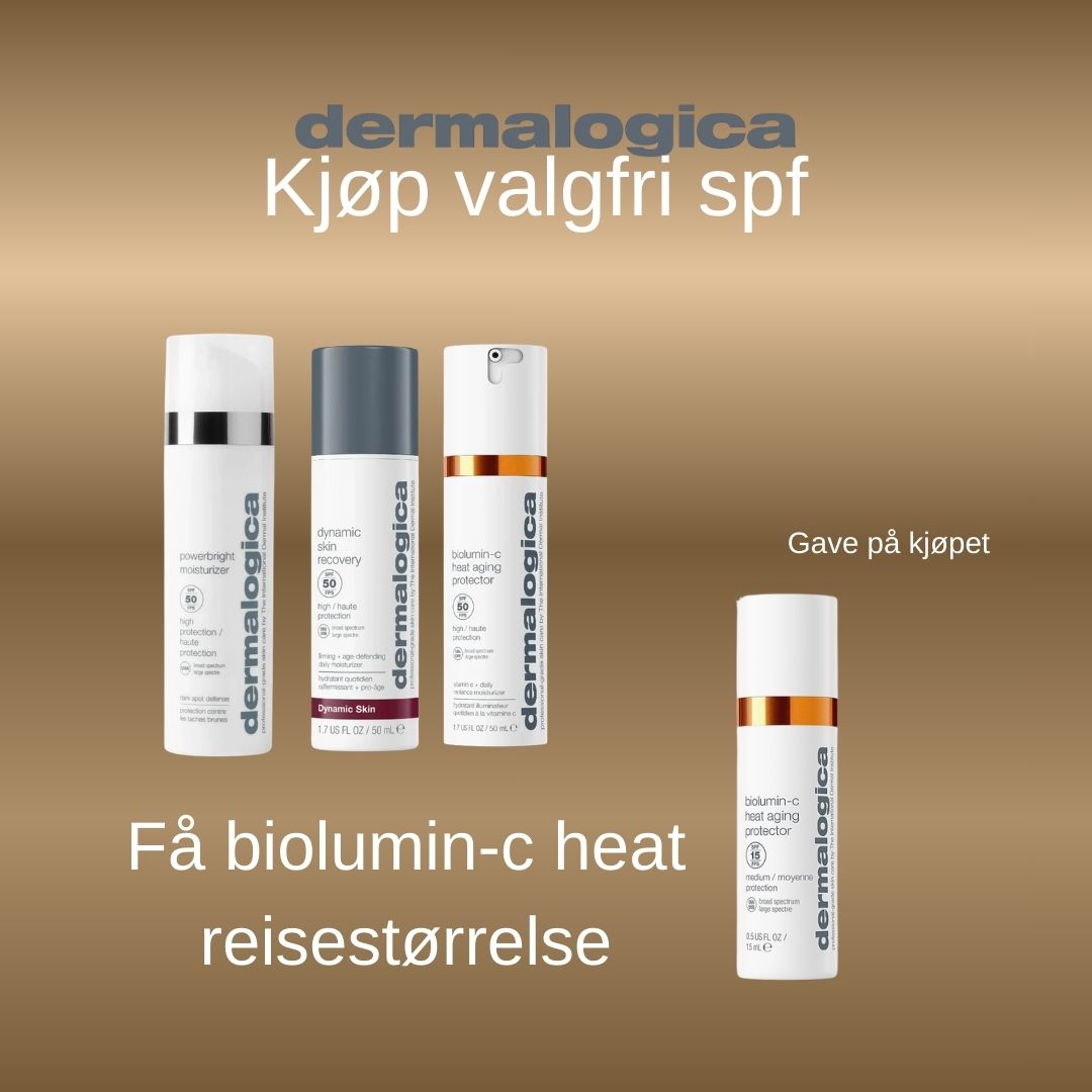 Dermalogica Kjøp valgfri spf, få biolumin-c heat aging protector reisestørrelse