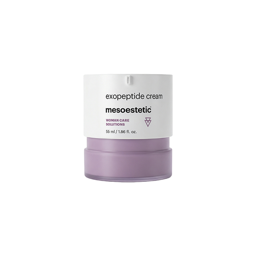 Mesoestetic Exopeptide Cream 55 ml åpen krukke