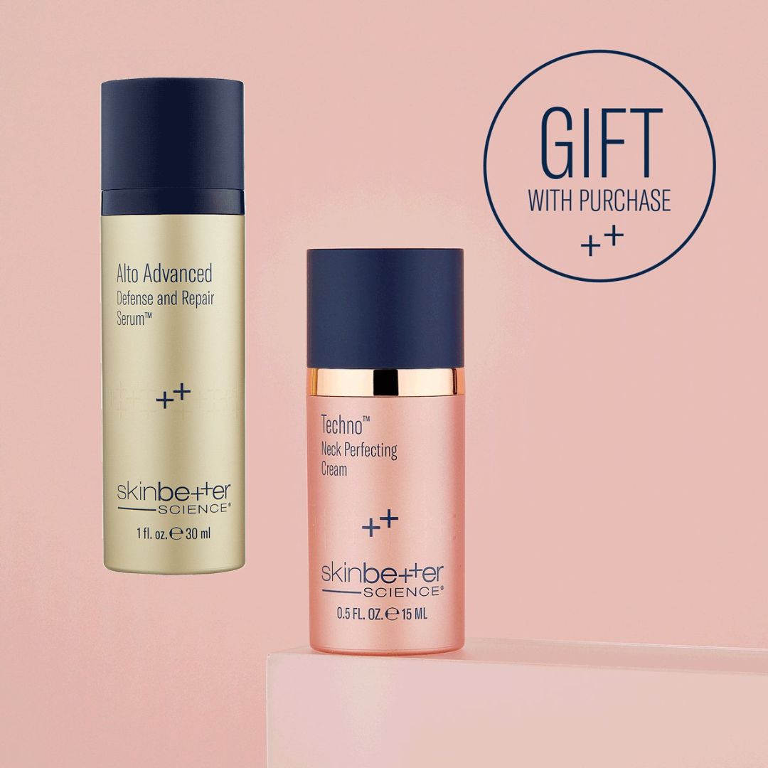 Skinbetterkampanje. Alto Advanced 30 ml få Techno Neck 15 ml I gave - www.Hudonline.no 