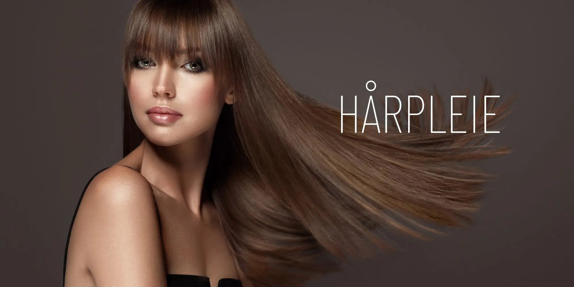 Kvinne med blankt hår