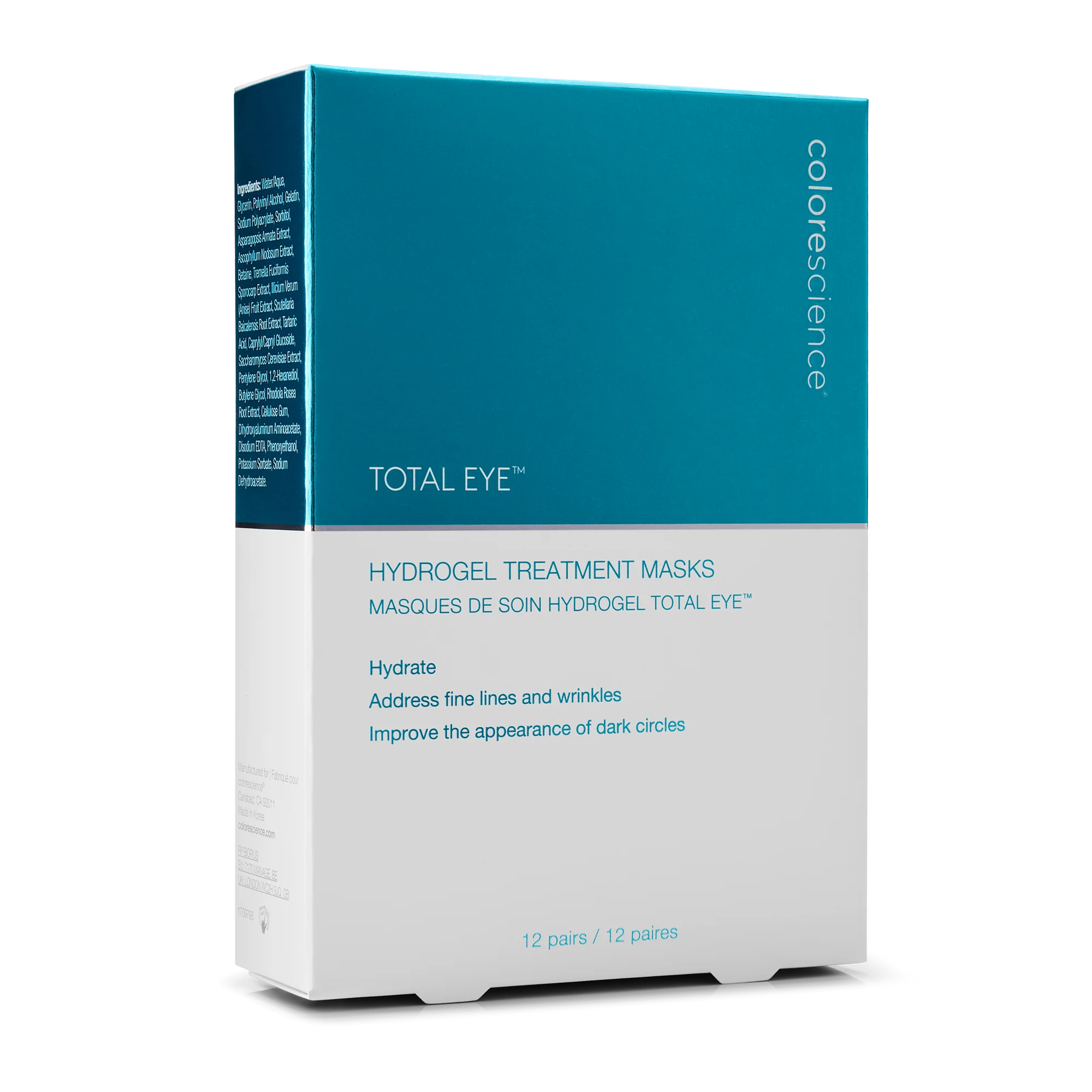 Colorescience Total Eye Hydrogel Treatment Masks - www.Hudonline.no