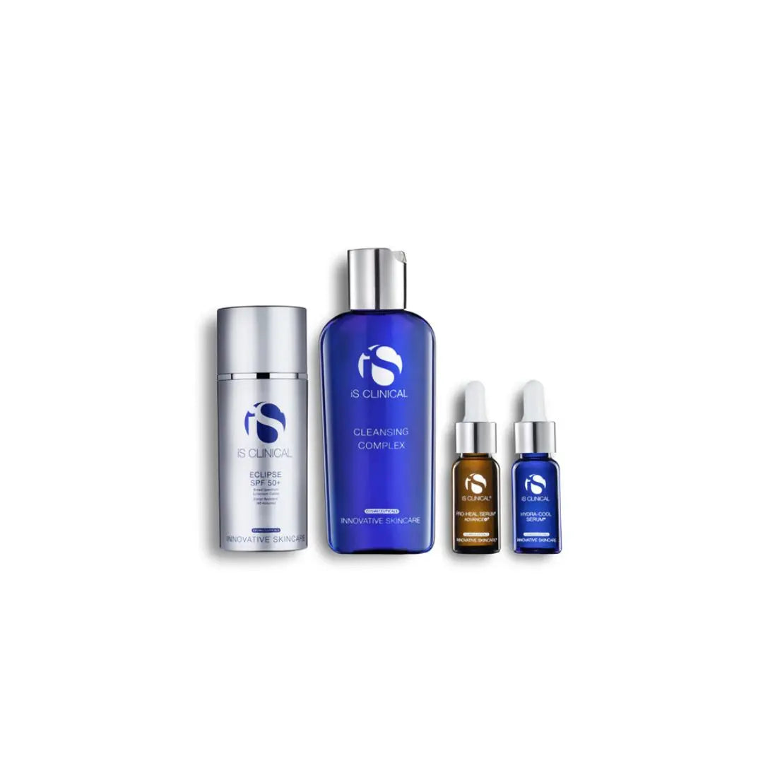 iS Clinical Pure Calm Collection – 4-stegs rutine for sensitiv hud - www.Hudonline.no 