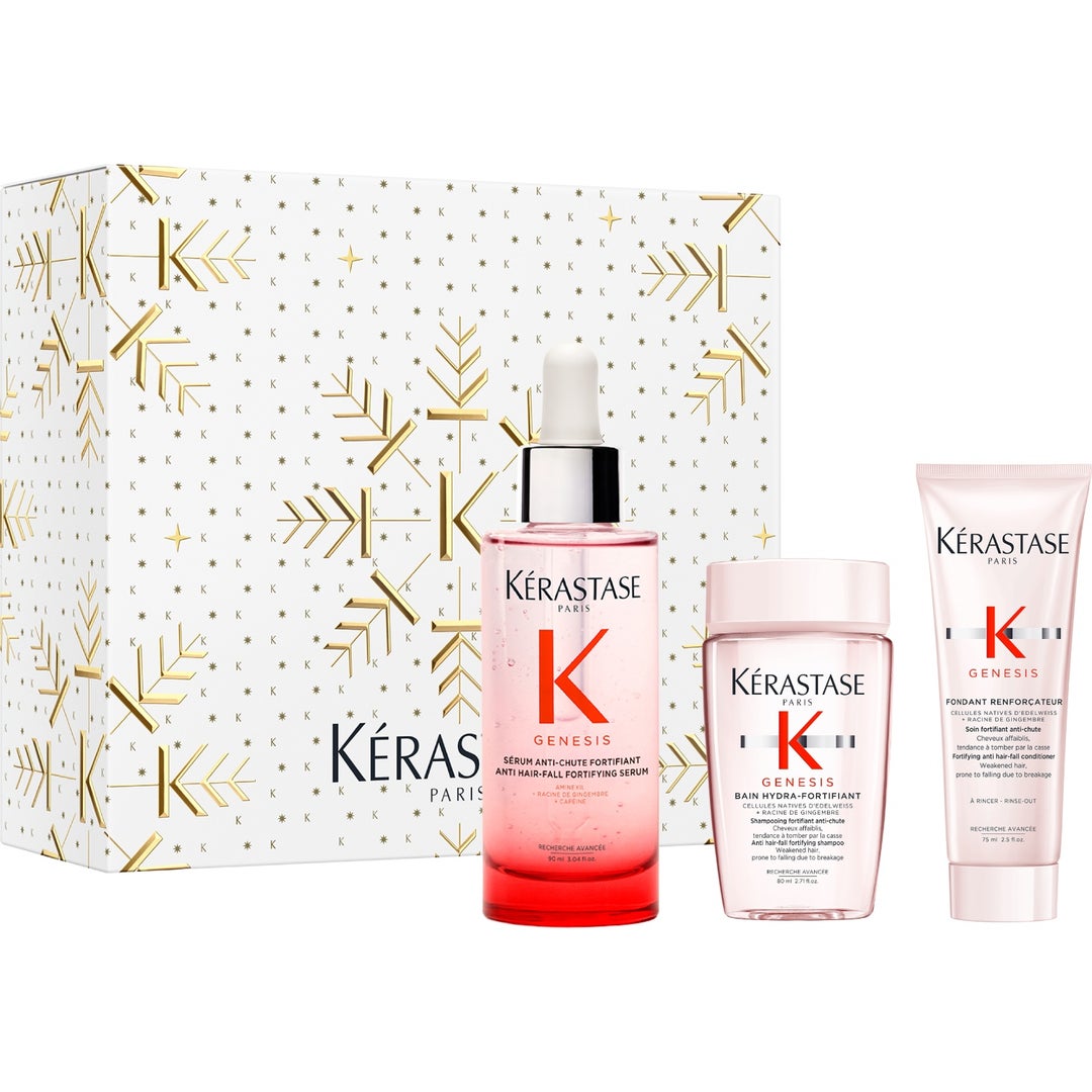 Kérastase Genesis Serum Trio Holiday Set 2026 gaveeske med serum, sjampo og balsam
