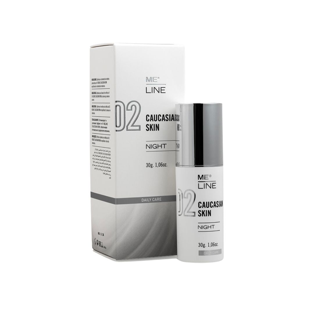 MELINE Caucasian Skin Night 30g - www.Hudonline.no 