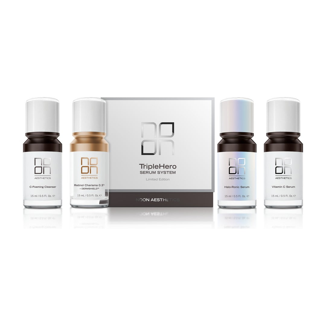 Noon Aesthetics TripleHero Serum System Kit med retinol og vitamin C