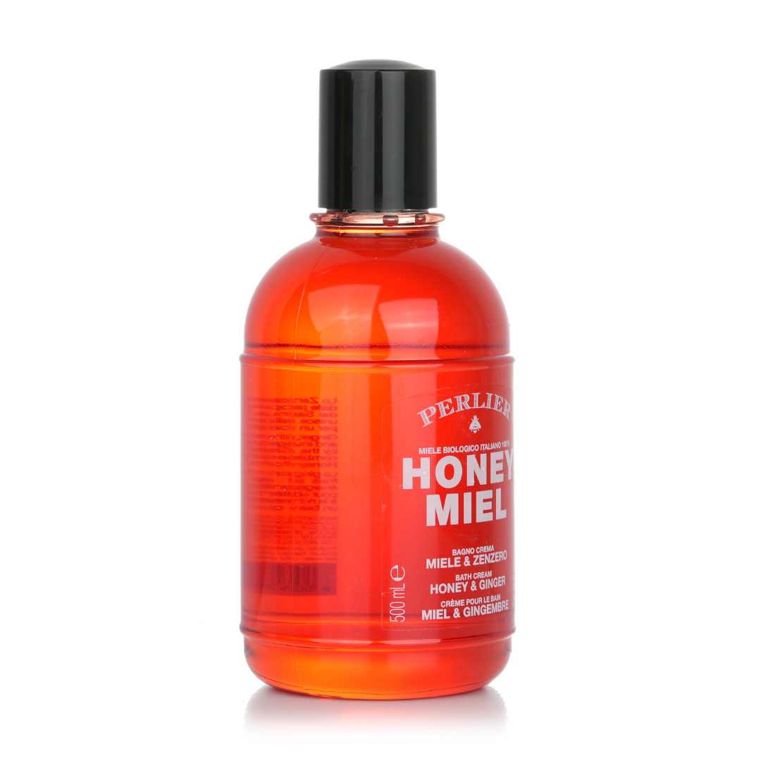 Perlier Honey Miel Honey & Ginger Bath Cream 500ml - www.Hudonline.no 