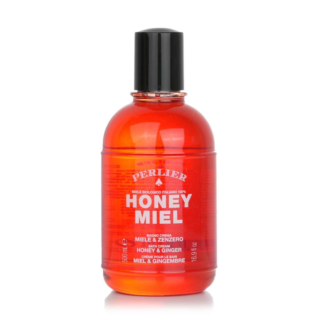 Perlier Honey Miel Honey & Ginger Bath Cream 500ml - www.Hudonline.no 