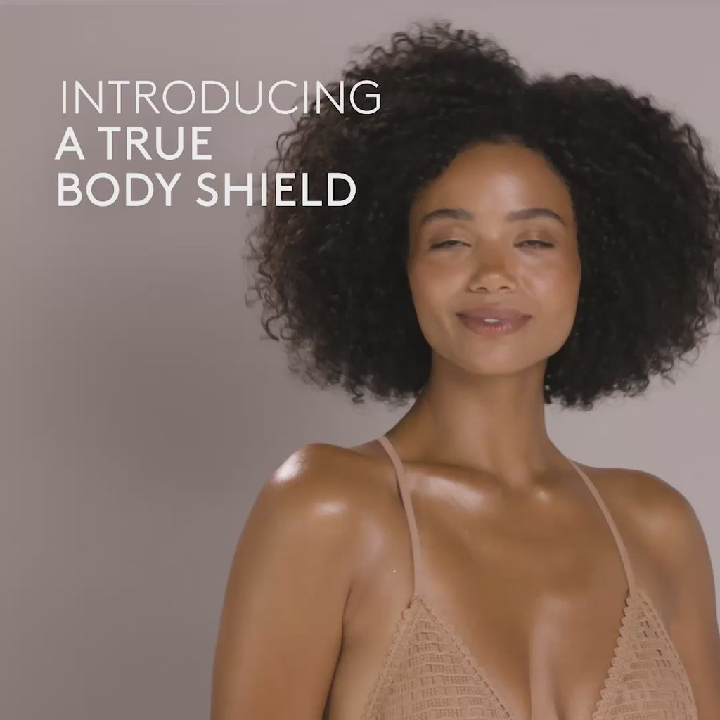 Colorescience Body Shield Glow SPF 50 – mineralsk kroppssolkrem med gyllen glød