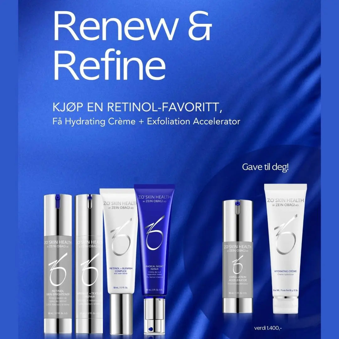 ZO® Renew & Refine – Retinol + Gave (Verdi 1.400,-)