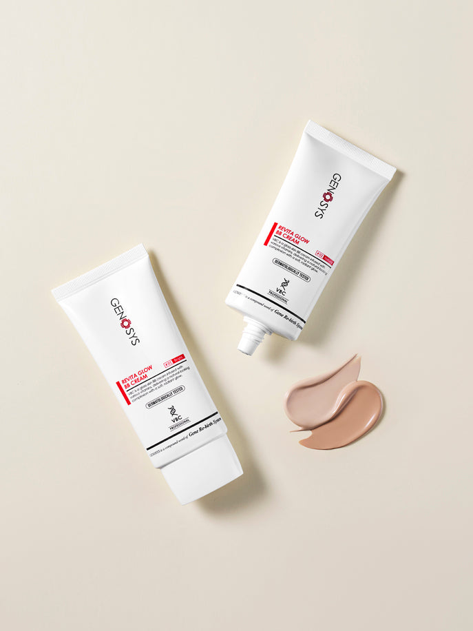 Genosys Revita Glow BB Cream #01 Bright — tekstur og finish
