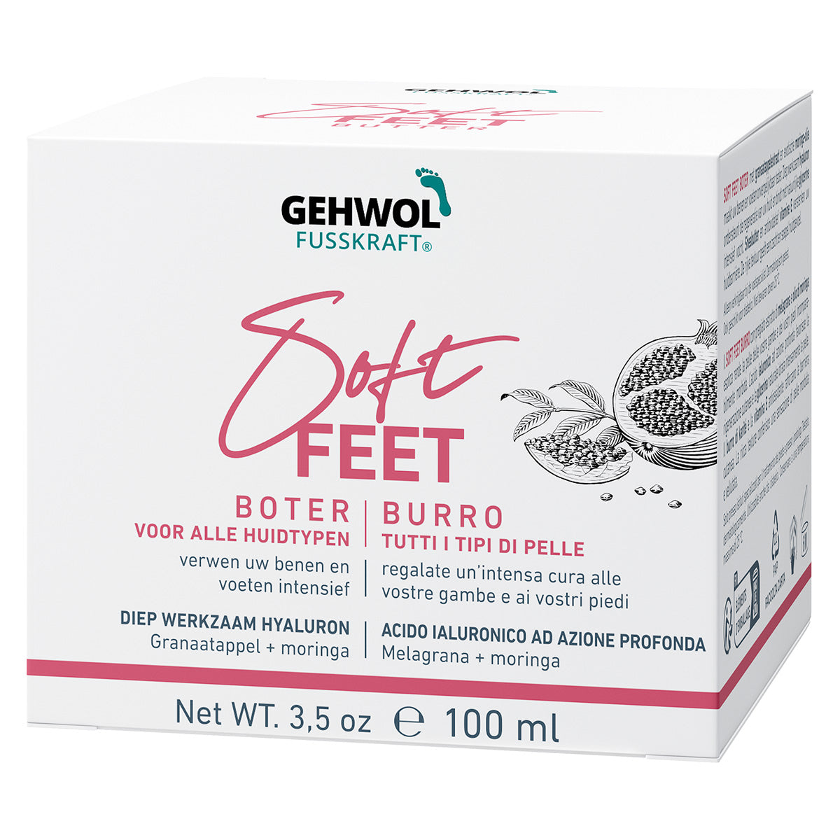 Gehwol Fusskraft Soft Feet Butter 100 ml - www.Hudonline.no 