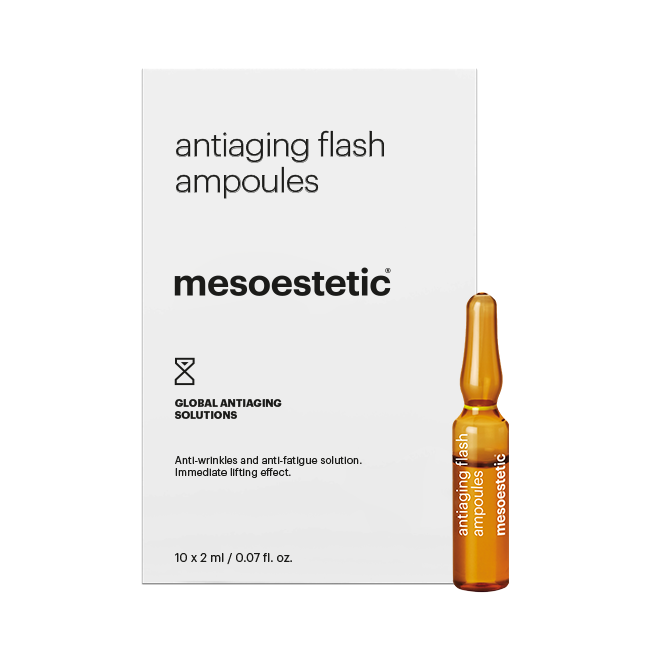 Mesoestetic antiaging flash ampoules - www.Hudonline.no 