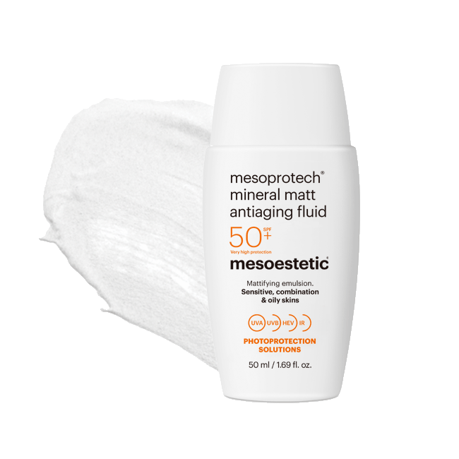 Mesoestetic Mineral Matt Antiaging Fluid Spf 50+ 50ml - www.Hudonline.no