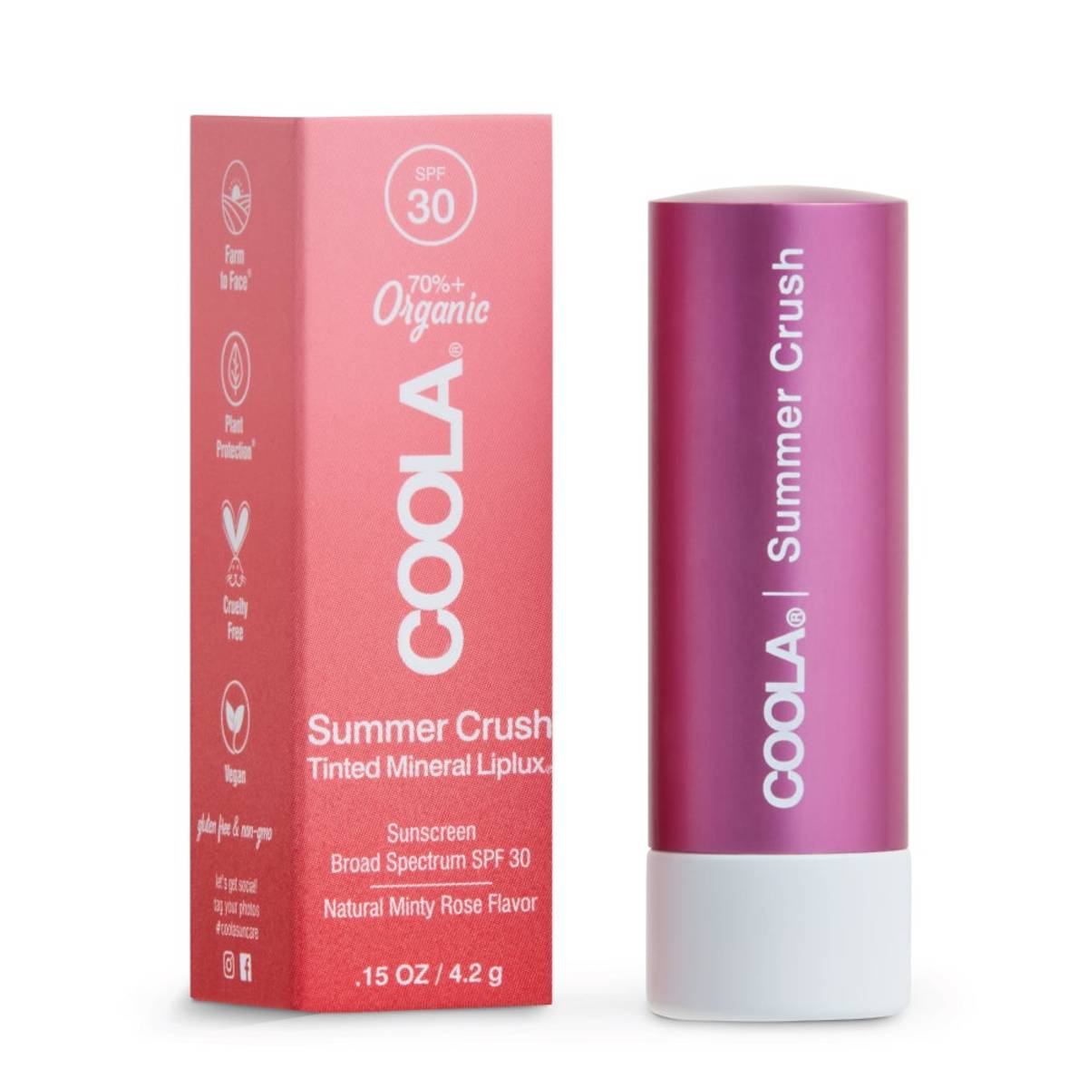 COOLA Mineral Liplux SPF30 - Summer Crush