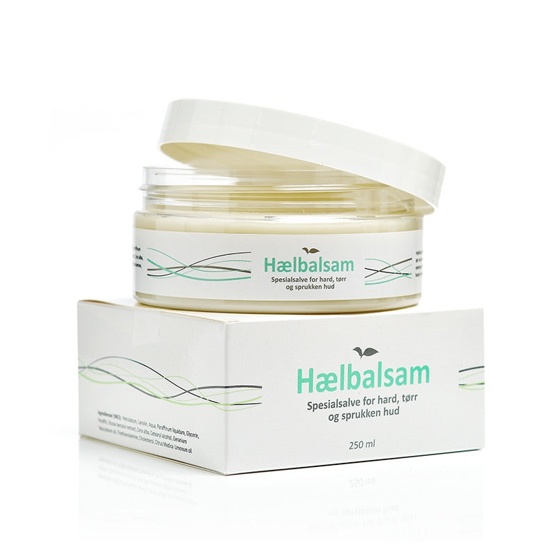 Hælbalsam 100 ml – for tørr, sprukken og hard hud - www.Hudonline.no 